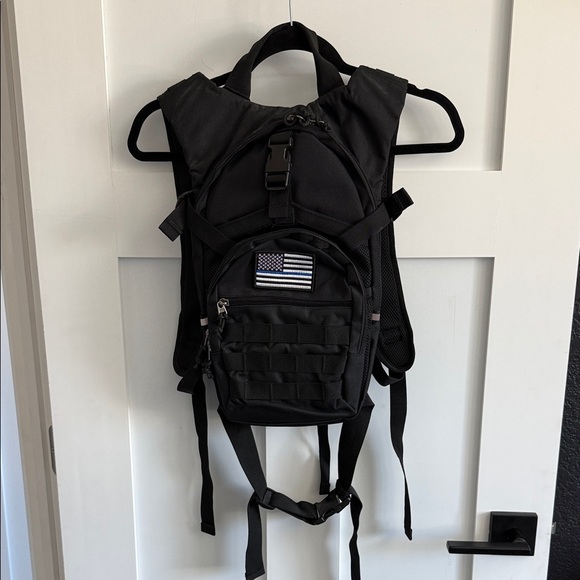 Other - Black Tactical Water Backpack
